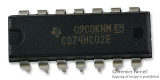 TEXAS INSTRUMENTS CD74HC02E..