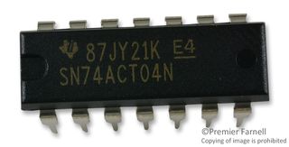 TEXAS INSTRUMENTS SN74ACT04N..