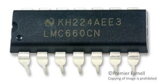 TEXAS INSTRUMENTS LMC660CN/NOPB.