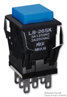 NKK SWITCHES LB26SKW01-05-GJ