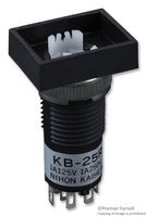 NKK SWITCHES KB25RKW01