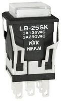 NKK SWITCHES LB25SKW01-5D-JB