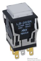 NKK SWITCHES LB26SKG01-5C24-JB