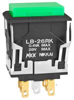 NKK SWITCHES LB26RKG01-12-FJ