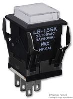 NKK SWITCHES LB15SKW01-6F-JB