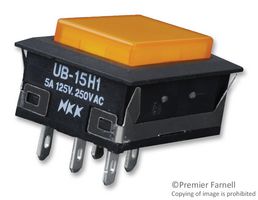 NKK SWITCHES UB15NKW015D-DB