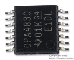 TEXAS INSTRUMENTS OPA4830IPW.