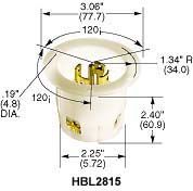 HUBBELL WIRING DEVICES HBL2825