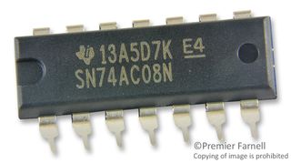 TEXAS INSTRUMENTS SN74AC08N..