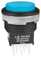 NKK SWITCHES LB26WKW01-12-GJ