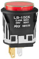 NKK SWITCHES LB15CKG01-05-JC