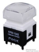 NKK SWITCHES KP0215ASBKG03RGB-2SJB