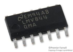 TEXAS INSTRUMENTS LMV844QMA/NOPB