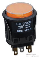 NKK SWITCHES LB25CKG01-5D24-JD