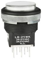 NKK SWITCHES LB25WKW01-6B-JB