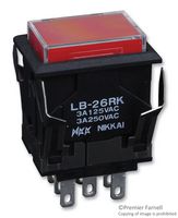 NKK SWITCHES LB26RKW01-5C-JC