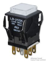 NKK SWITCHES LB25SKG01-6F-JB