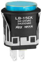 NKK SWITCHES LB15CKW01-05-JG