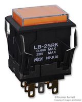 NKK SWITCHES LB25RKG01-5D05-JD